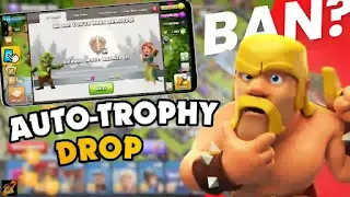 Auto-Trophy Drop in Clash of Clans Auto-Trophy Drop in Clash of Clans: Can You Get Banned?